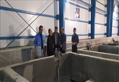 بازدید مدیرکل پدافند غیرعامل استانداری اردبیل و فرماندار خلخال از نانوایی‌ها و تصفیه‌خانه خلخال